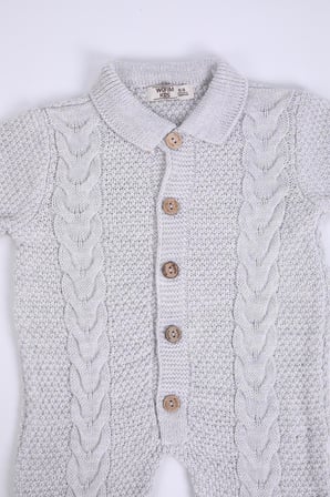 Babyhola Kız Erkek Bebek Yenidoğan 0-3 ay Battaniye Tulum Şapka Patik Triko 4'lü Hastane Çıkışı Set Hediyelik 2678