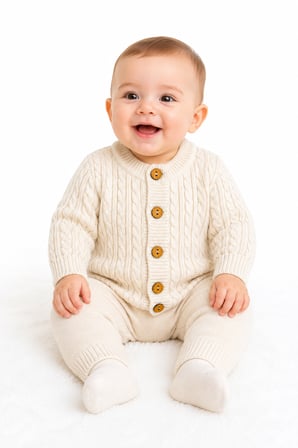 Erkek Bebek Triko Hırka 2851