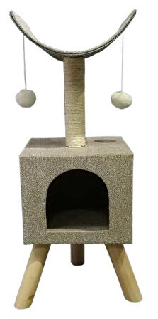 Zampa Yuvalı Kedi Tırmalaması 30x30x78 cm