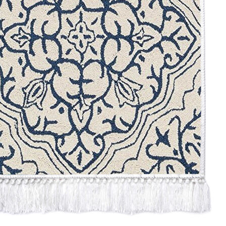 Dekoreko İpek Halı Dijital Saçaklı 1906 Desen 1