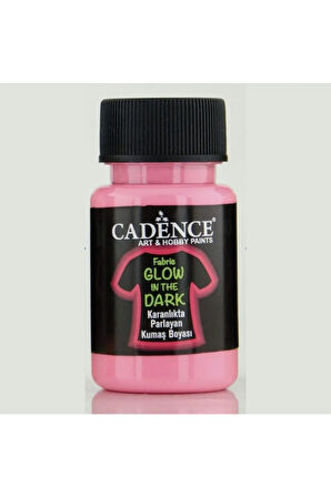 Pembe Kumaş Boyası Glow In The Dark 50 ml