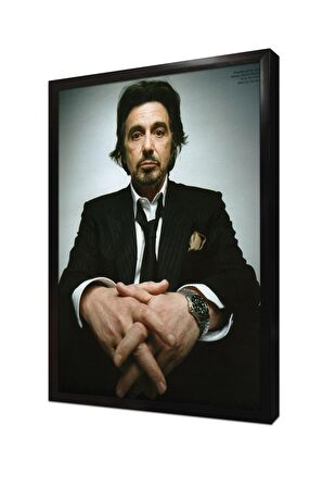 Al Pacino Çerçeveli Mdf Tablo