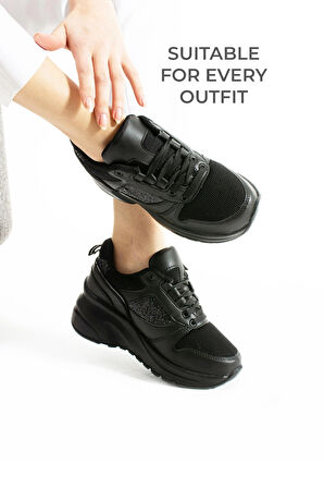 6 Cm Yüksek Taban Günlük Spor Ayakkabı Devida Air Vega Series X160