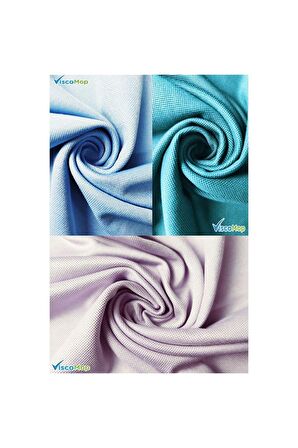 VİSCOMOP Mikrofiber Sihirli Cam Bezi 50x70 cm  1 Adet Bez 