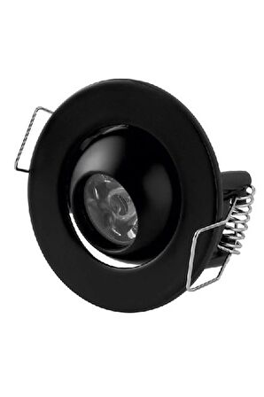 Cata CT-5268 1,5W Hareketli Ufo Yıldız Spot Siyah Kasa - Günışığı