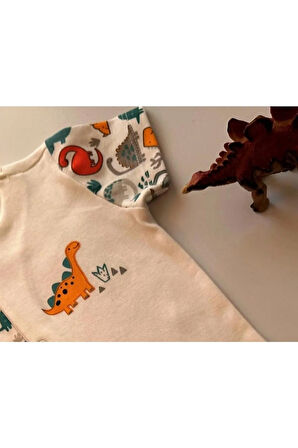 Erkek Bebek Kısa Kol Şort Tulum, Parçalı Romper 100%cotton Çıtçıtlı, Oeko-tex Class 1 Sertifikalı