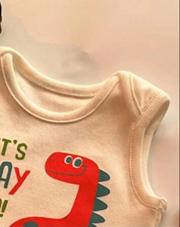 2'li Erkek Bebek Atlet Zıbın Body 100%cotton 3çıtçıtlı Zarf Yakalı, Oeko-tex Class 1 Sertifikalı