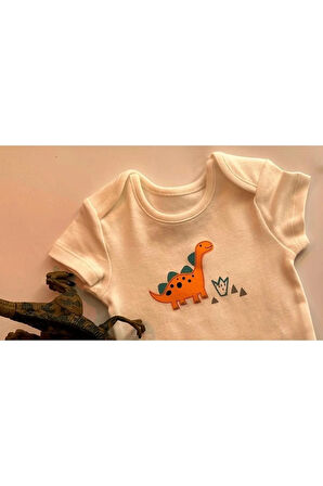 2'li Erkek Bebek Kısa Kol Zıbın Body 100%cotton 3çıtçıtlı Zarf Yakalı, Oeko-tex Class 1 Sertifikalı