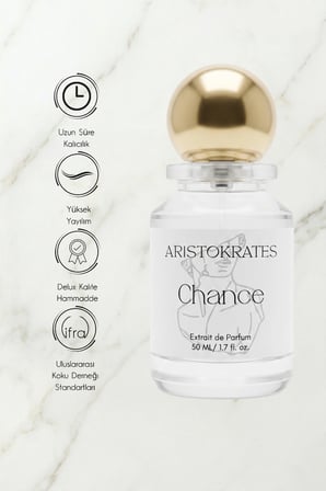 Chance Kadın Extrait de Parfüm 50 ML | Çiçeksi, Vanilyalı | İris, Misk, Yasemin, Vanilya
