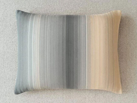 English Home Textured Plaid İkili Yastık Kılıfı