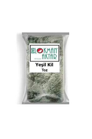 Lokman Aktar Yeşil Kil Toz 1 Kg