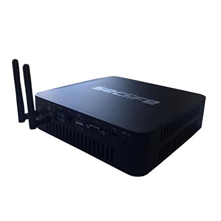   Seclife MP-408 I3-4130 8GB 128GB SSD Dos Siyah Mini Pc