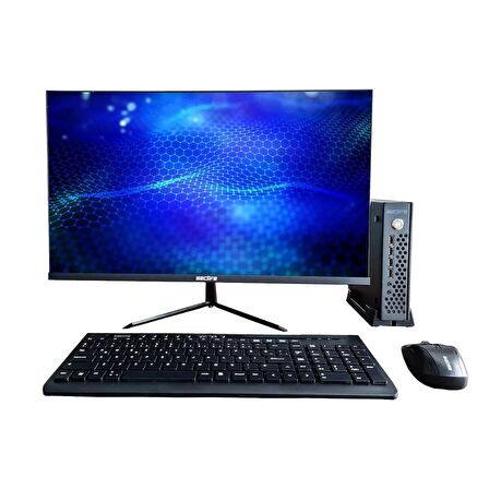 Seclife MP-418+ I5-4570 8GB 256GB SSD Dos +21.5" Monitör Mini Bilgisayar