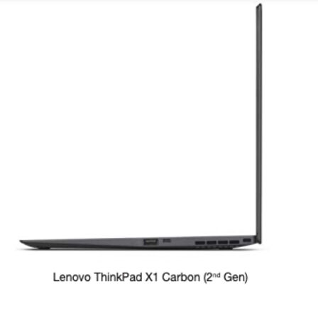 Lenovo X1 Carbon Gen 2 İntel i5-4210U 4.Nesil 8Gb Ram 256Gb SSD (Mouse Hediye)