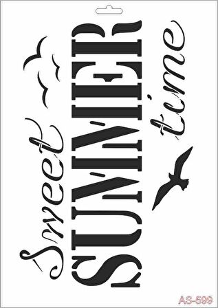 A4 SERİSİ STENCIL AS599 21X29