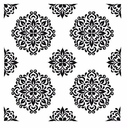 HOME DECOR STENCIL HD-68 45X45