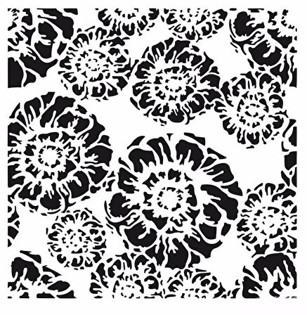 HOME DECOR STENCIL HD-74 45X45
