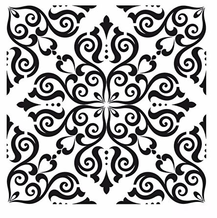 HOME DECOR STENCIL HD-77 45X45