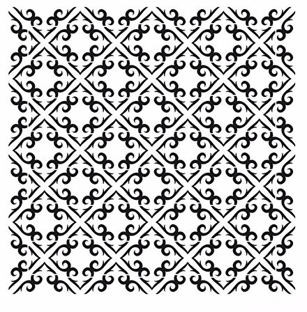 HD091 Home Dekor Stencil 45x45