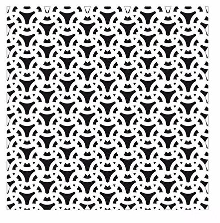 HD095 Home Dekor Stencil 45x45