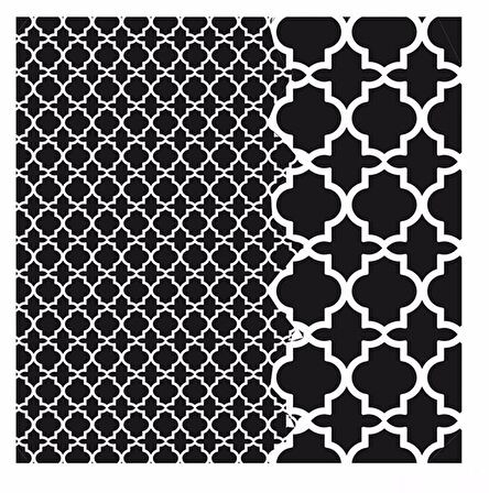 HD097 Home Dekor Stencil 45x45