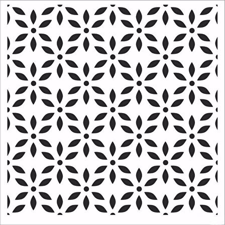 HD151 Home Dekor Stencil 45x45