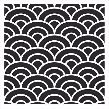 HD156 Home Dekor Stencil 45x45