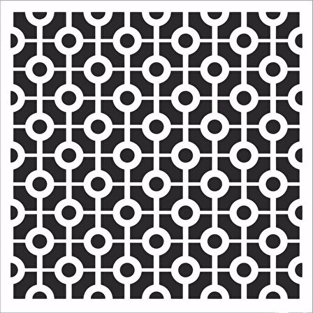 HD159 Home Dekor Stencil 45x45 