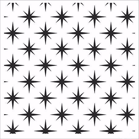 HD167 Home Dekor Stencil 45x45