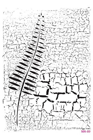 Ma89 Mix Media Stencil