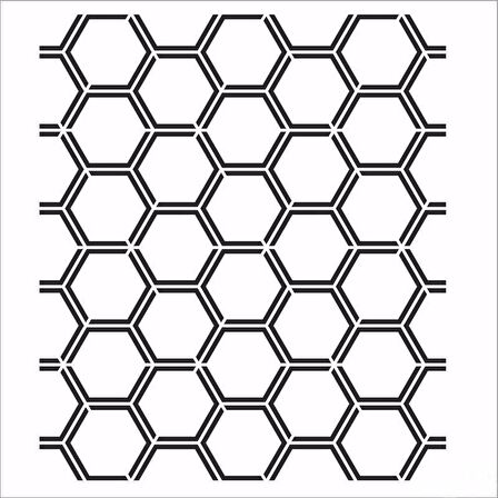 HOME DECOR MİNİ STENCIL HDM-130 25X25