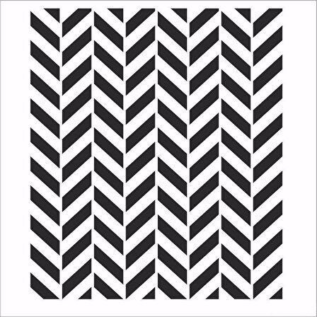 HOME DECOR MİNİ STENCIL HDM-134 25X25