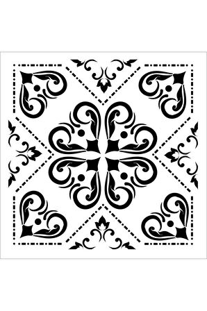 Tcs Seri Stencil (30X30) Tcs-015