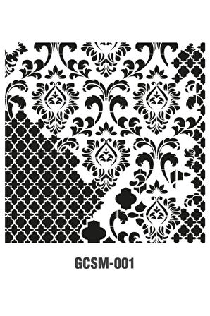 Grunge Stencil Midi (25x25) Gcsm-001