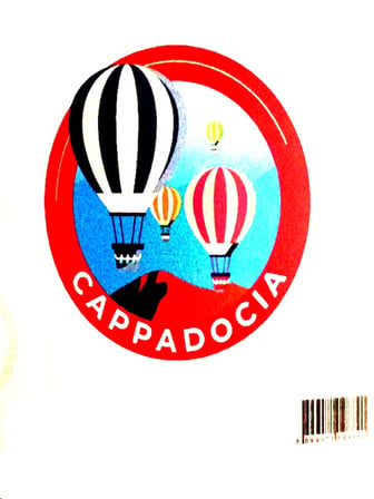 The Sticker Story Kapadokya Tss0794 Kişileştirme Stickerı - 2 adet