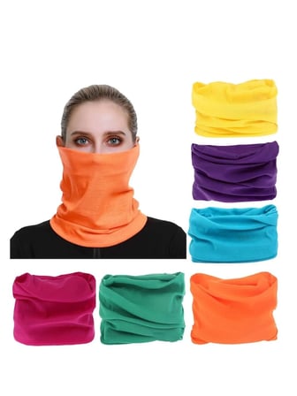 18 Adet Çok Fonksiyonlu Unisex Boyunluk(karışık Renkler)