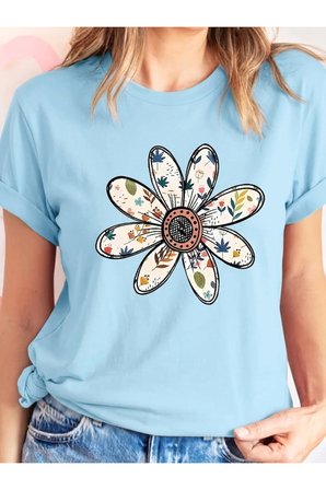 Unisex D54/DFESENPAPATYA/ONUST Baskılı Tasarım Tshirt