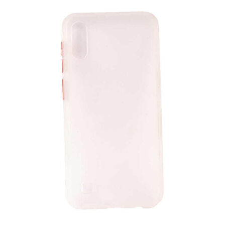 Galaxy A10 Kılıf Zore Fri Mat Yüzey Renkli Kenar Kılıf