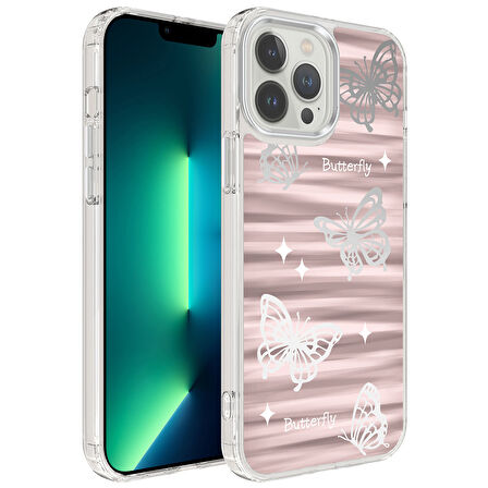 Apple iPhone 12 Pro Kılıf Airbagli Parlak Tasarımlı Zore Mimbo Kılıf