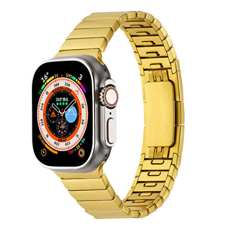 Apple Watch Uyumlu Ultra 49mm Zore KRD-82 Metal Kordon 