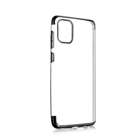 Xiaomi Mi 10 Lite Kılıf Zore Dört Köşeli Lazer Silikon Kılıf