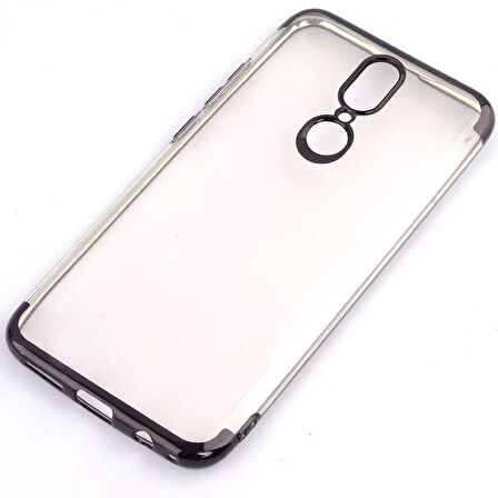 Vestel V7 Kılıf Zore Dört Köşeli Lazer Silikon Kılıf