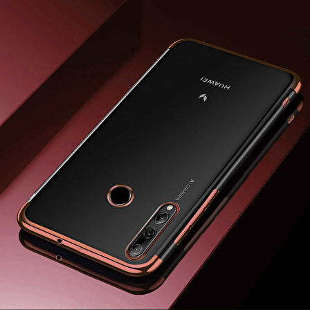 Huawei Y9 Prime 2019 Kılıf Zore Dört Köşeli Lazer Silikon Kılıf