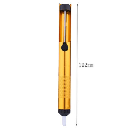 Ayt Pinsun Lehim Pompası Alüminyum Metal Yüksek Emişli Lehim Temizleme Pompası 19.2 Cm
