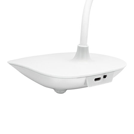 Ayt Powermaster Led Masa Lambası 40 Cm USB li Dokunmatik Düğmeli Üç Modlu Beyaz Gün Işığı Karışık Ledli Esnek
