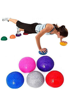 Medikaltec Duyu Denge Nehir Taşlarıdikenli Duyusal Denge Yarım Top6 Lı Set