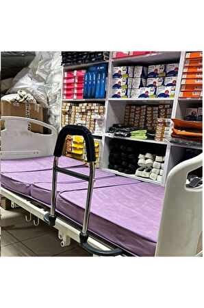 Medikaltec Yatak Yanı Tutunma Barı Yatak Destek Barı