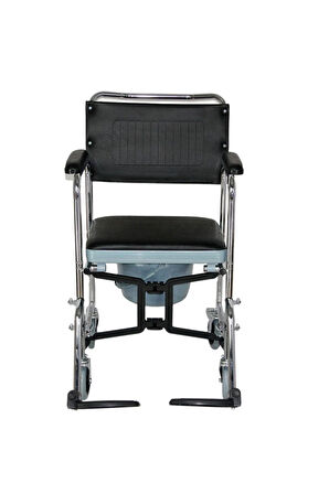 Medikaltec P689 Banyo Tuvalet Duş Wc Koridor Ev Içi Hasta Yaşlı Engelli Tekerlekli Sandalyesi