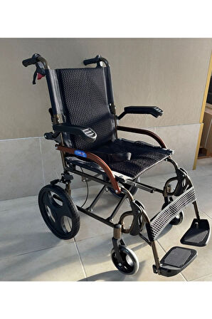 Medikaltec  Gk863labj-12 Jet Black Transfer Alüminyum Tekerlekli Sandalye
