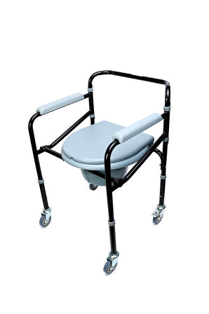 Medikaltec Medikalcim Tekerlekli Tuvaletli Banyo Sandalyesi Agstwc005